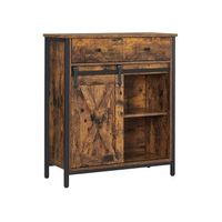 Beistellschrank Sideboard mit Regalebene Schiebetür VALENTIS