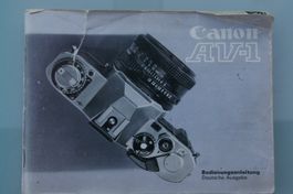 Bedienungsanleitung zu CANON AV-1  (deutsch)