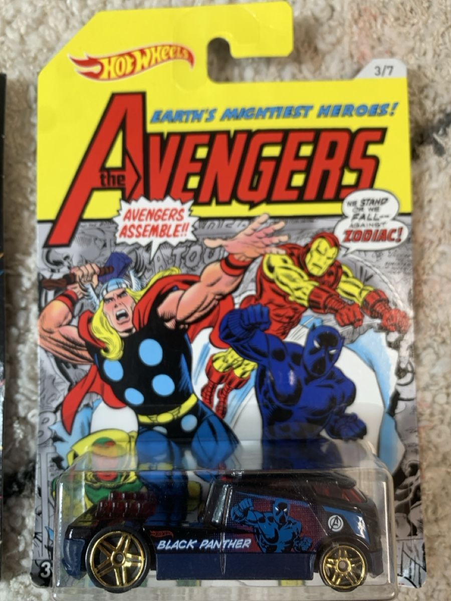 Hot Wheels Modellini d'auto: Hot Wheels Marvel Set – Nuovo e nell'imballaggio originale da Winterthur venduto da Weicol 2