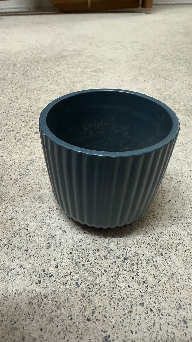 Vasi per fiori: Blaues Töpfli mit 7cm Durchmesser – Nuovo (secondo la descrizione) da Schönenwerd venduto da rom_5wfy