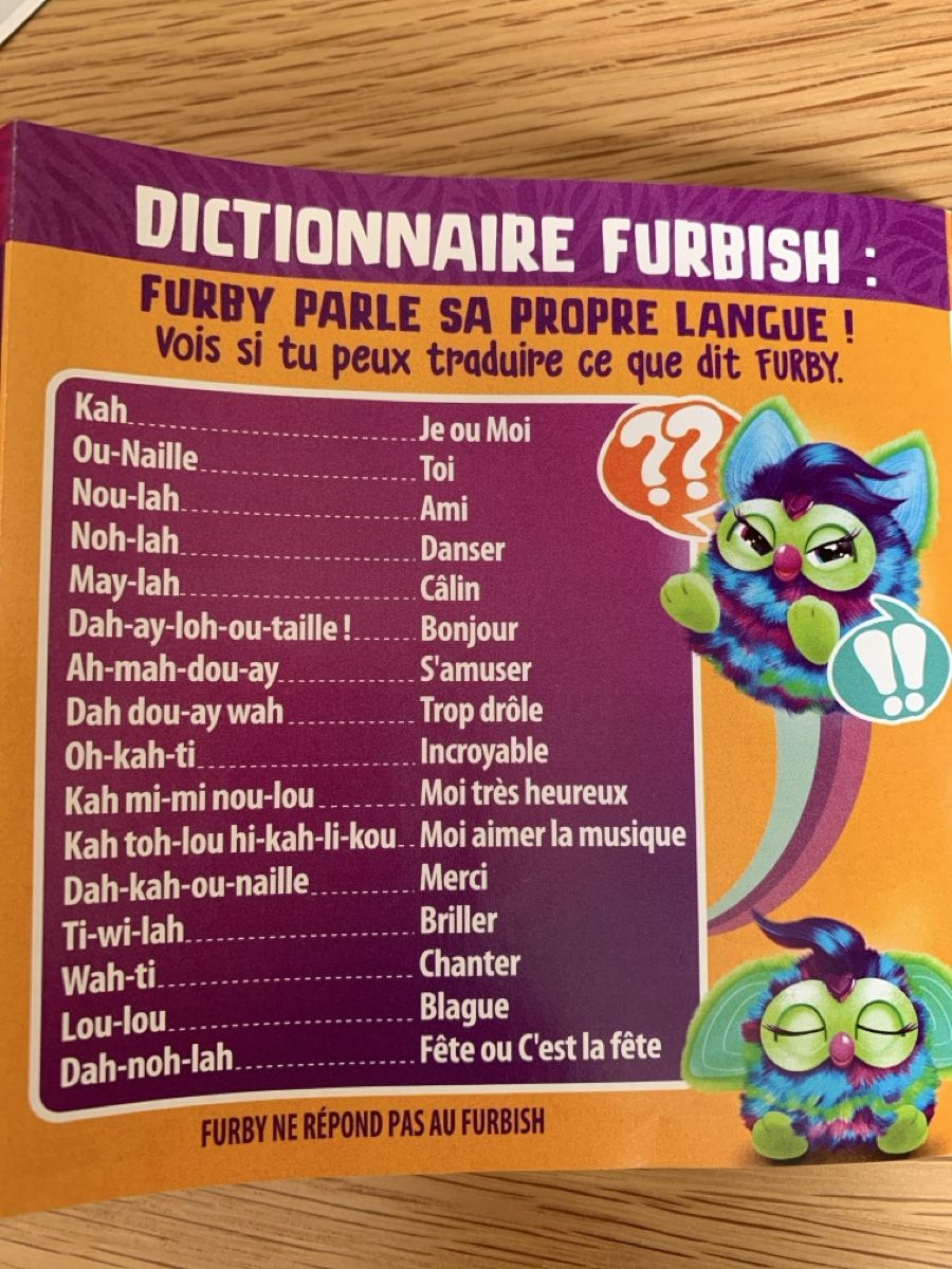 Hasbro Giocattoli: Furby, ton meilleur ami, français – Nuovo (secondo la descrizione) da Muri b. Bern venduto da AnshaR 3