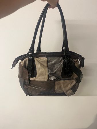 Tasche Venedigt schwarz /braun