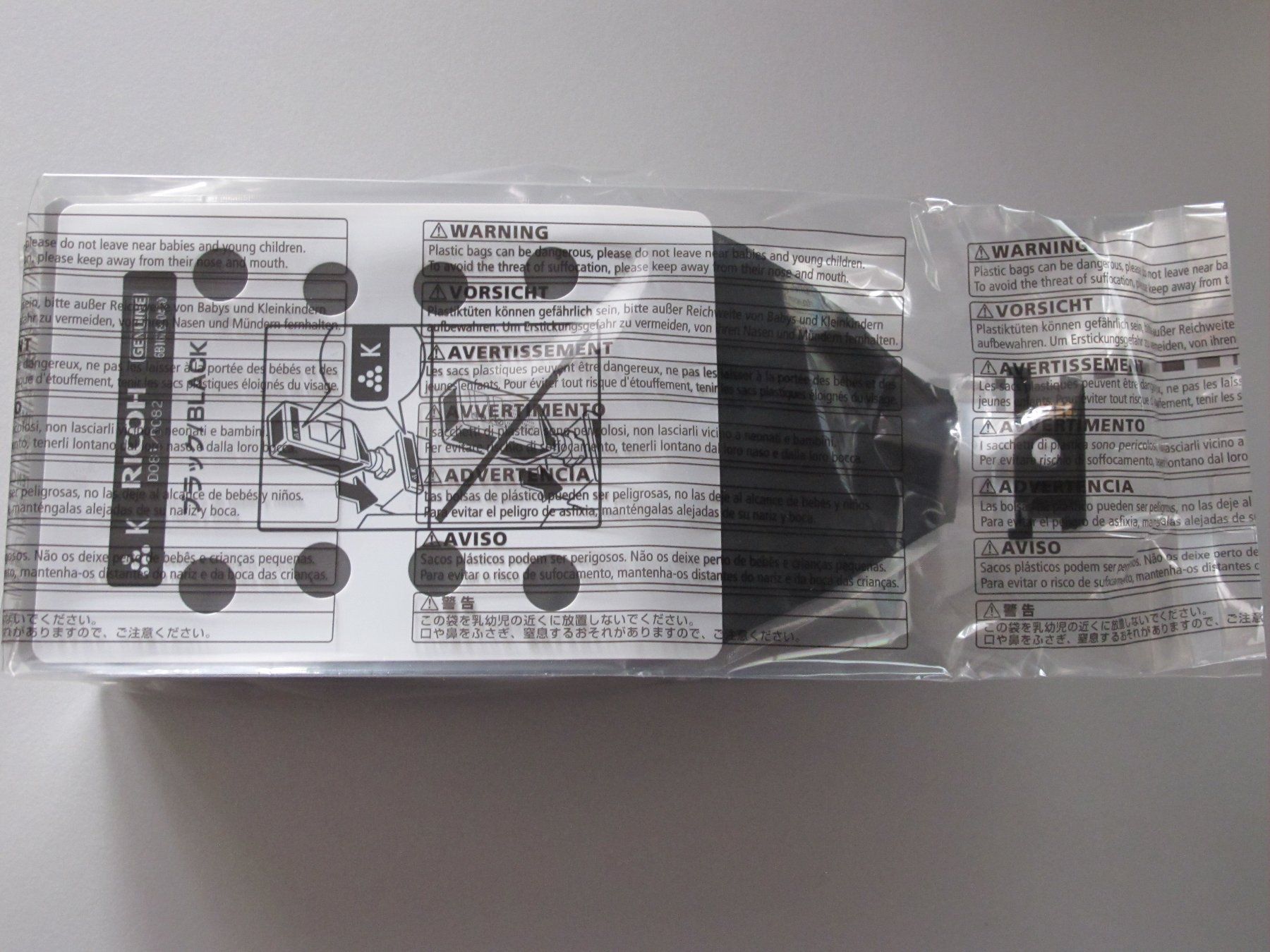 Ricoh Cartucce per stampanti & toner: Ricoh Toner MP C7501 - Black - 842073 – Nuovo e nell'imballaggio originale da Langwiesen venduto da Restposten-24 1