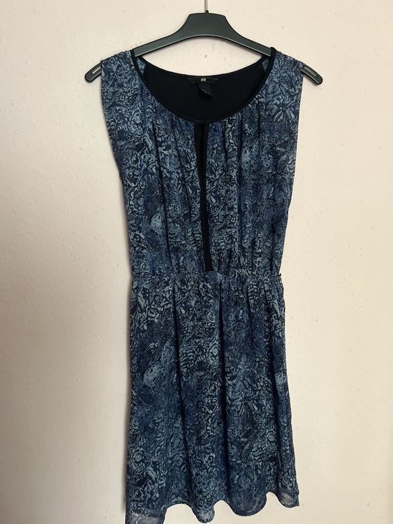 Robe bleue H M taille 36 Acheter sur Ricardo