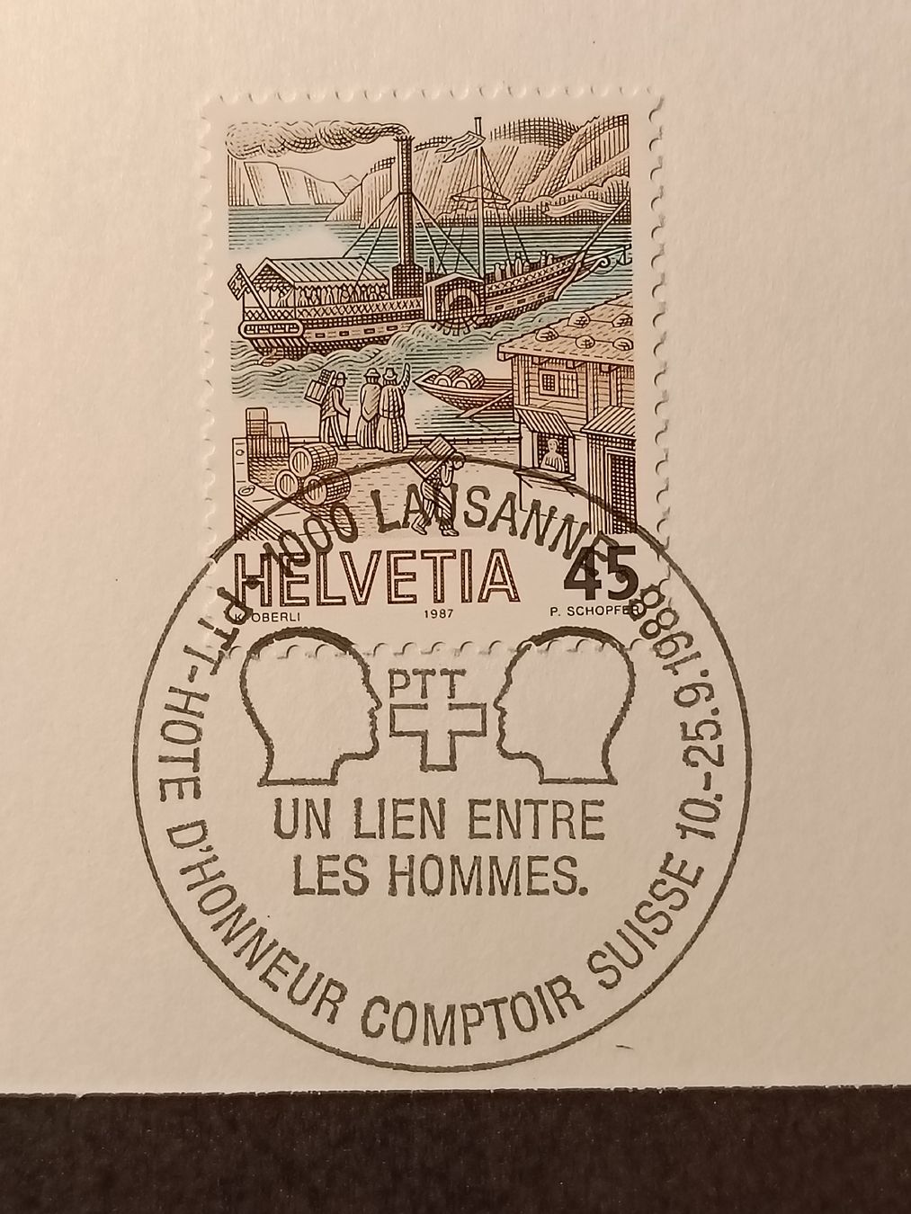 Alle Briefmarken: BRIEFMARKEN GESCHENK DER PTT 1976,88,89 – Gebraucht aus Sargans von Polifemo58 1