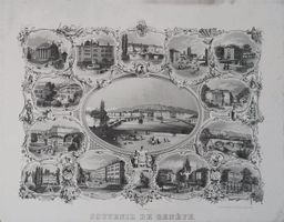 Genève Souvenir von Briquet