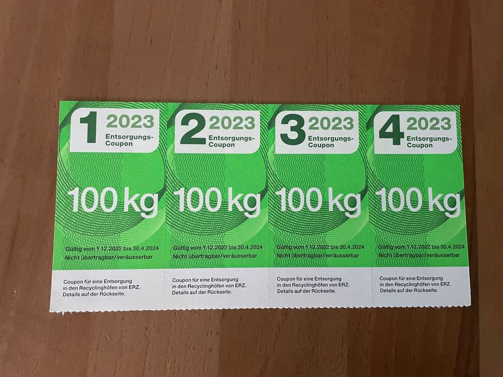 ERZ Zürich gültig bis 30.04.2024 Kaufen auf Ricardo