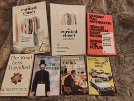 Collection of 7 Assorted Books in English Language