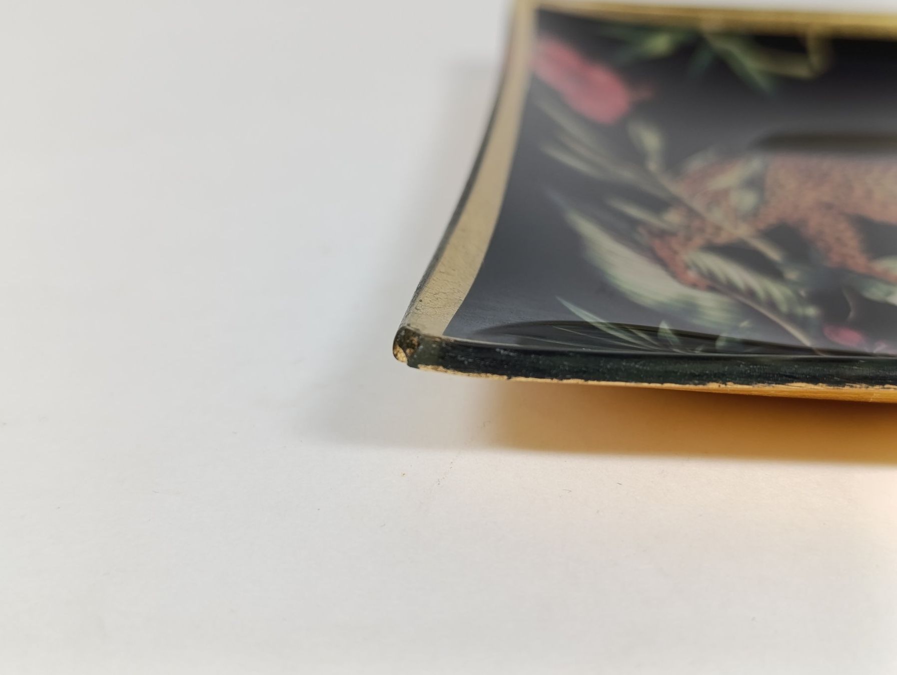 Piatti di portata: Vide-poches en verre - Léopard – Usato da Thielle venduto da Plusvalue_Neuchatel 1