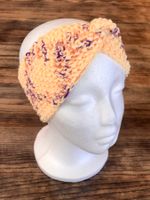 NEU Handgestricktes Stirnband mit Twist vorne