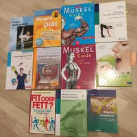 Diverse Bücher Fitness/Muskeln Bewegung und Gesundheit