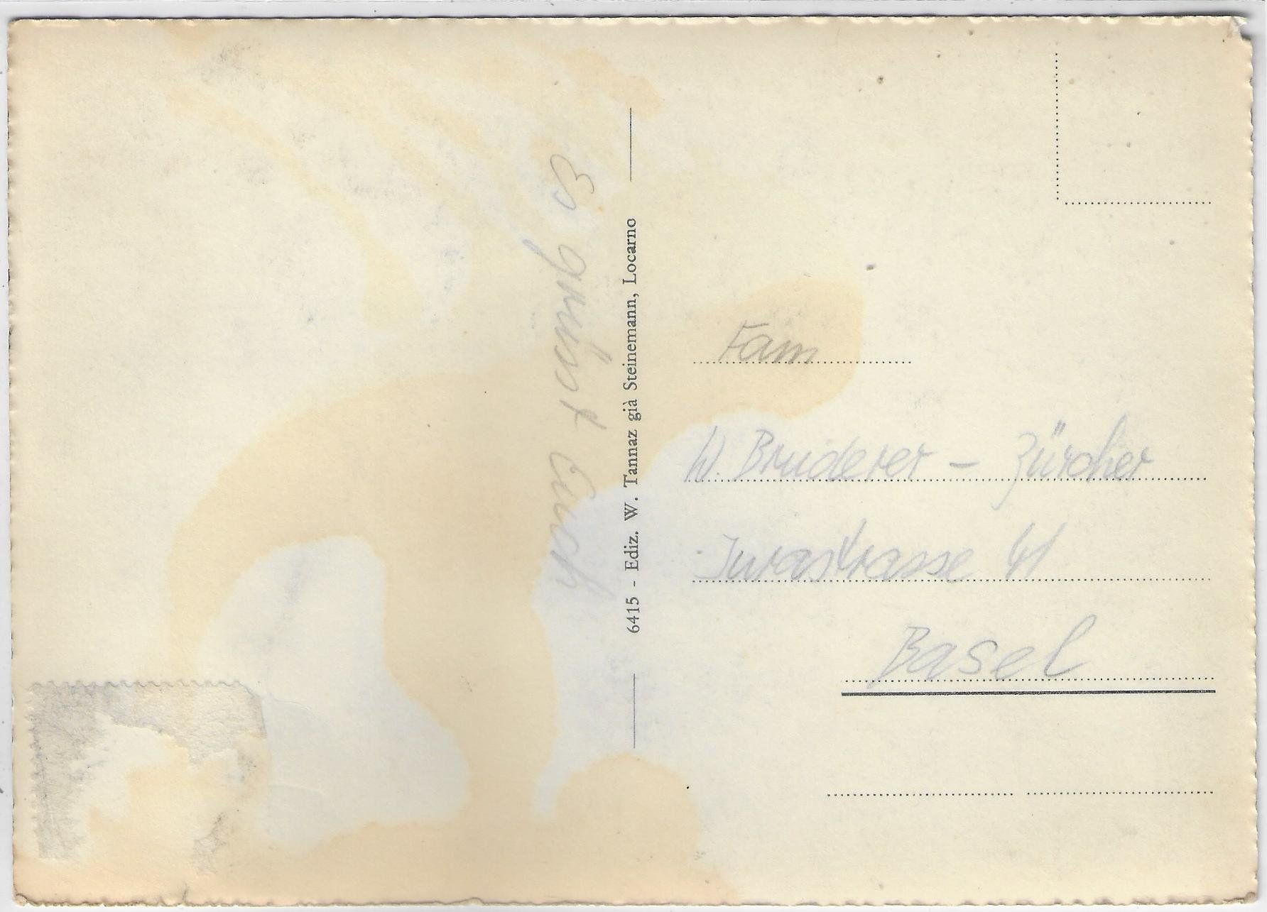 Cartoline postali: Intragne -Vue generale – Usato da Ettingen venduto da Kartenplanet 1