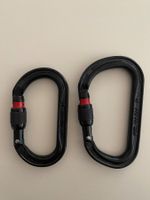 Petzl oxan und vulcan sl schwarz tactical karabiner militär