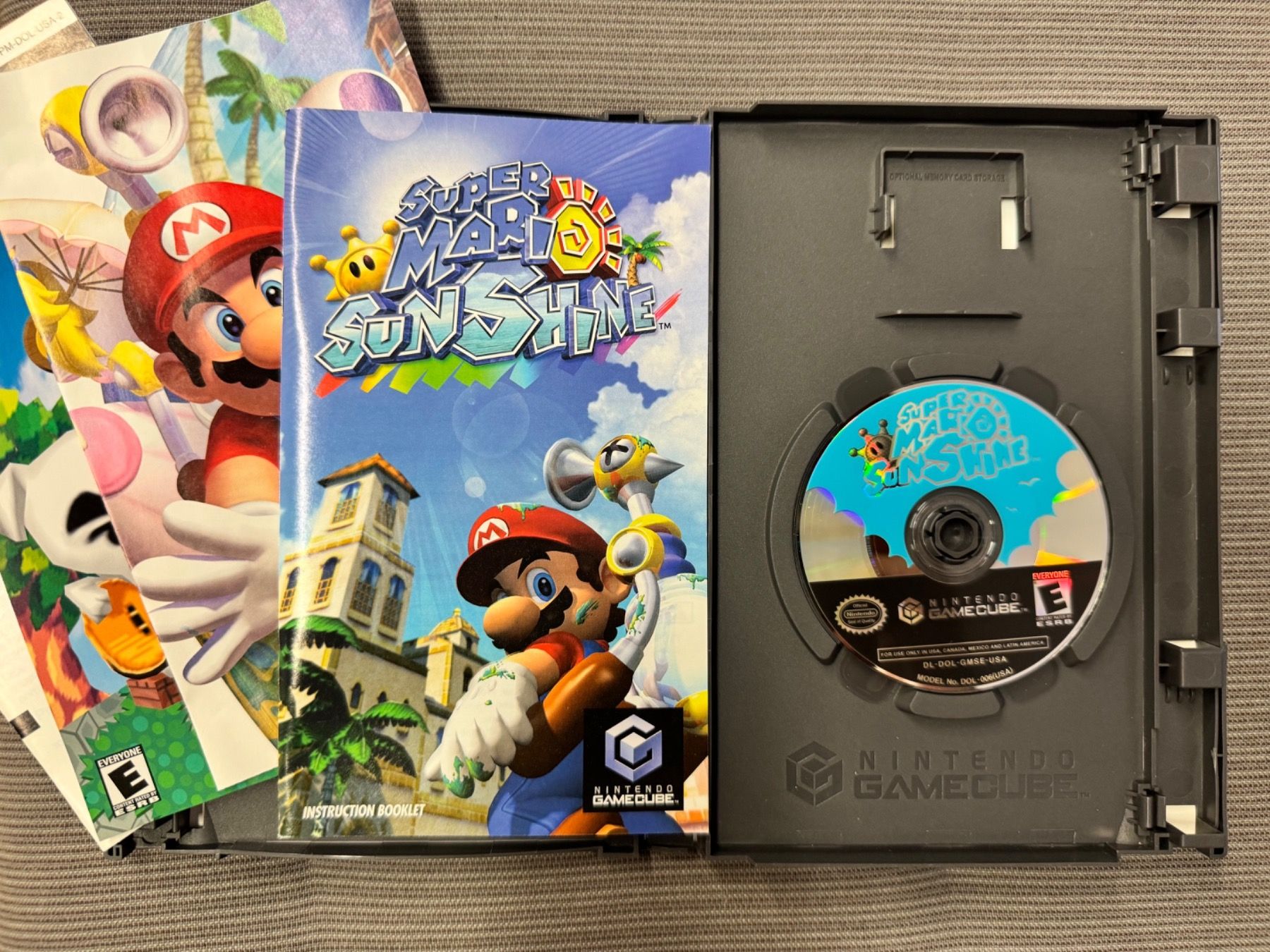 Nintendo Spiele: Super Mario Sunshine NTSC USA Gamecube – Gebraucht aus Giubiasco von  2