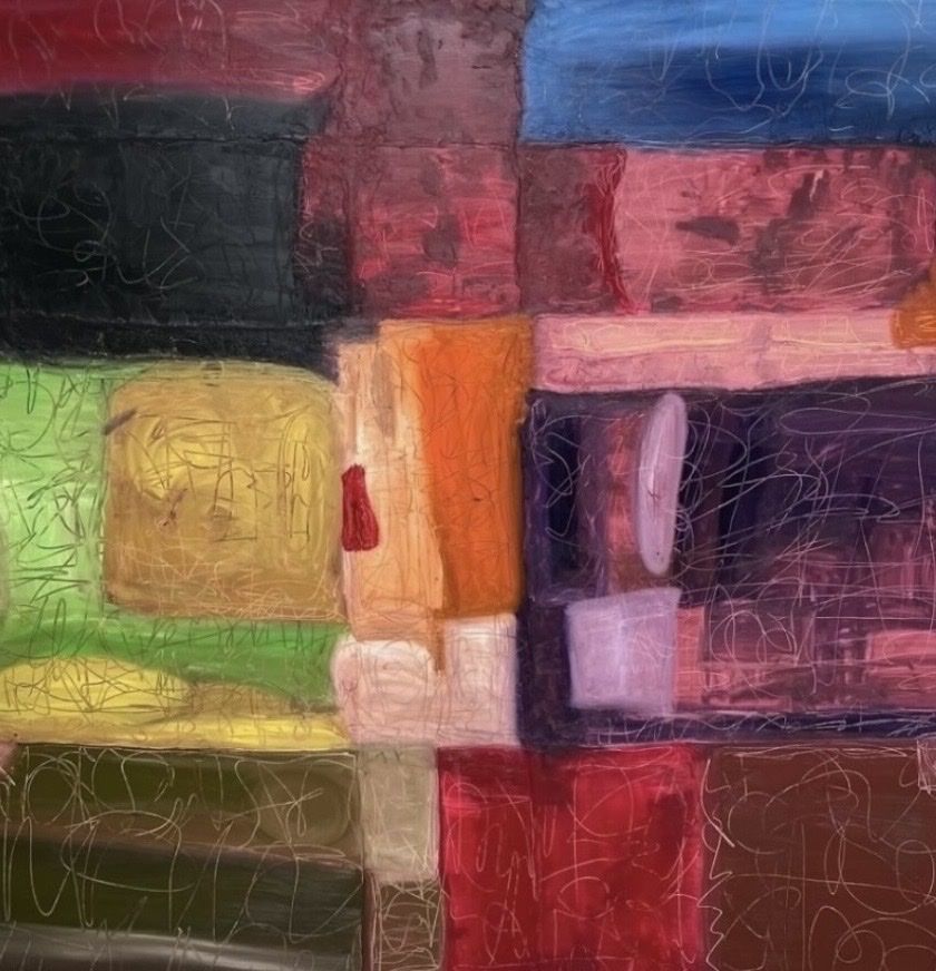 Foto & Immagini: Bild 200x200 Ölfarben auf Leinwand – Nuovo (secondo la descrizione) da Lausen venduto da artehome 1