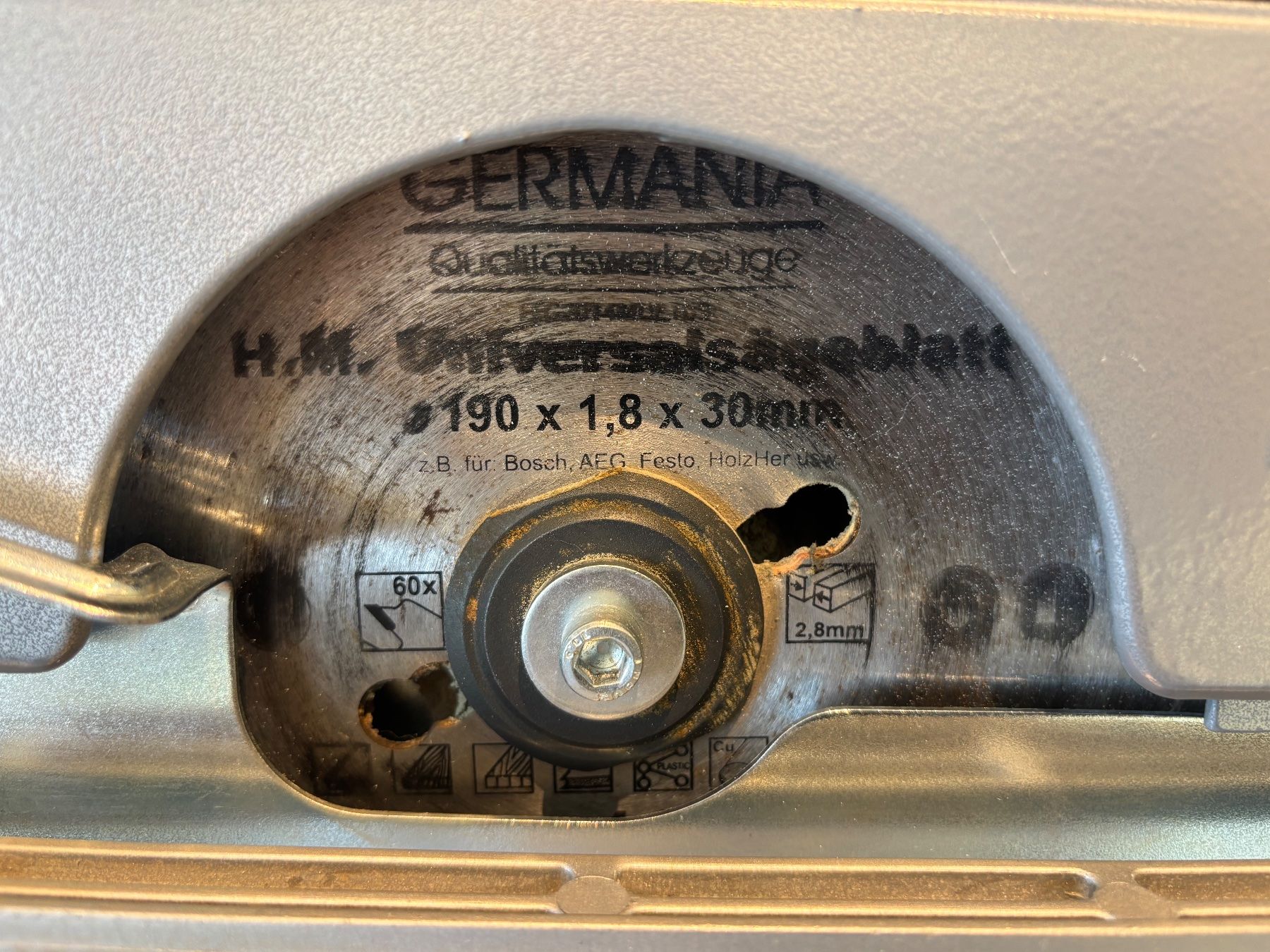 Bosch Seghe: Bosch GKS 66 CE Handkreissäge – Usato da St. Pantaleon venduto da McIntosh01 5