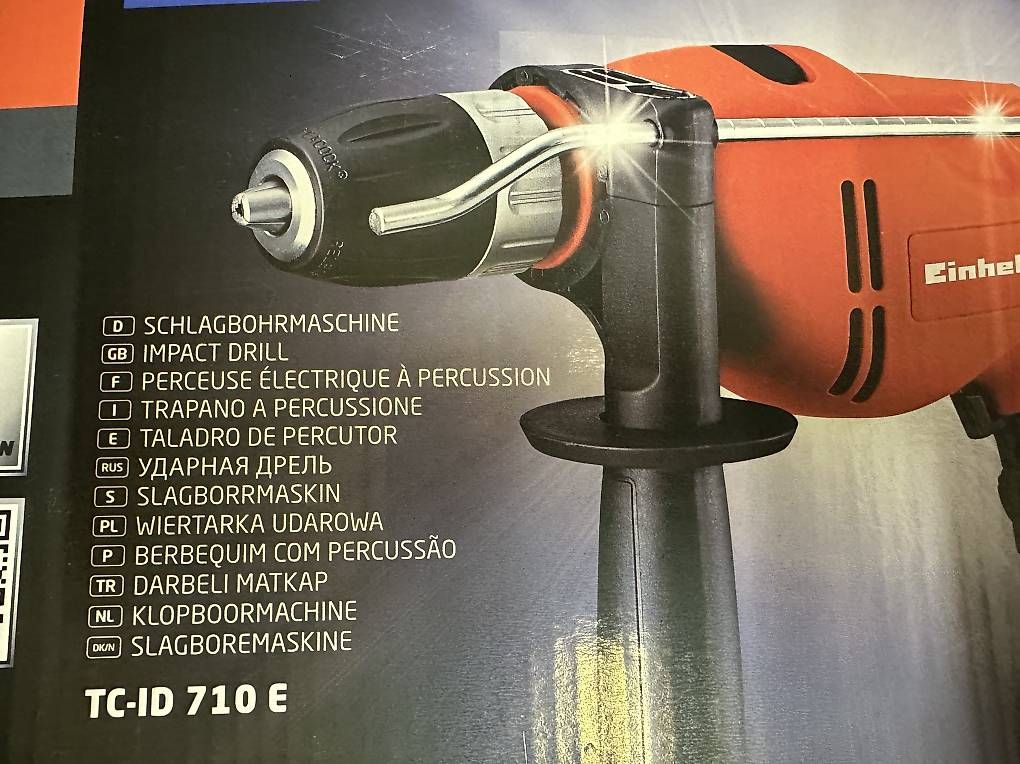 Einhell Trapani: neue Einhell TC-ID 710E Schlagbohrmaschine – Nuovo e nell'imballaggio originale da Necker venduto da liq24 4