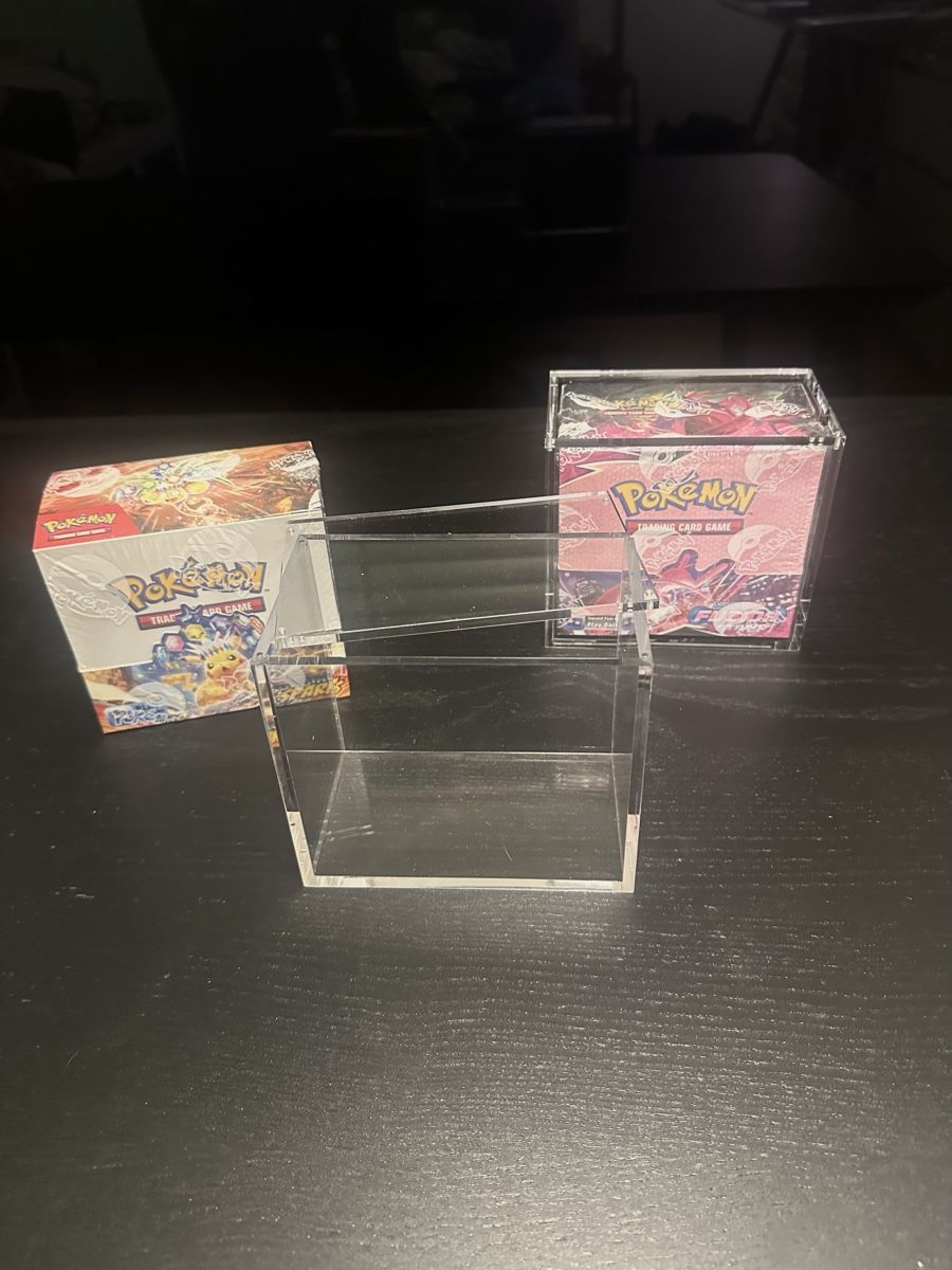 Acryl Case für Pokémon Booster Box / Display – Magnet (Neu und ...