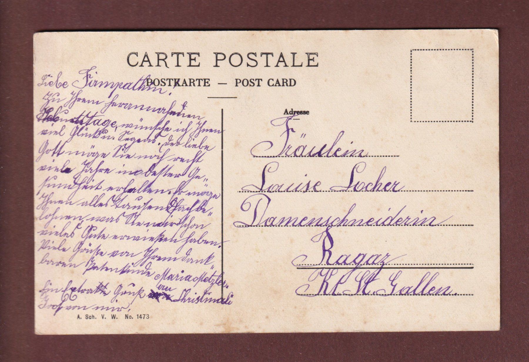 Cartoline postali: ST. GALLEN - Kloster Notkersegg – Usato da Pully venduto da nicecards-shop 1