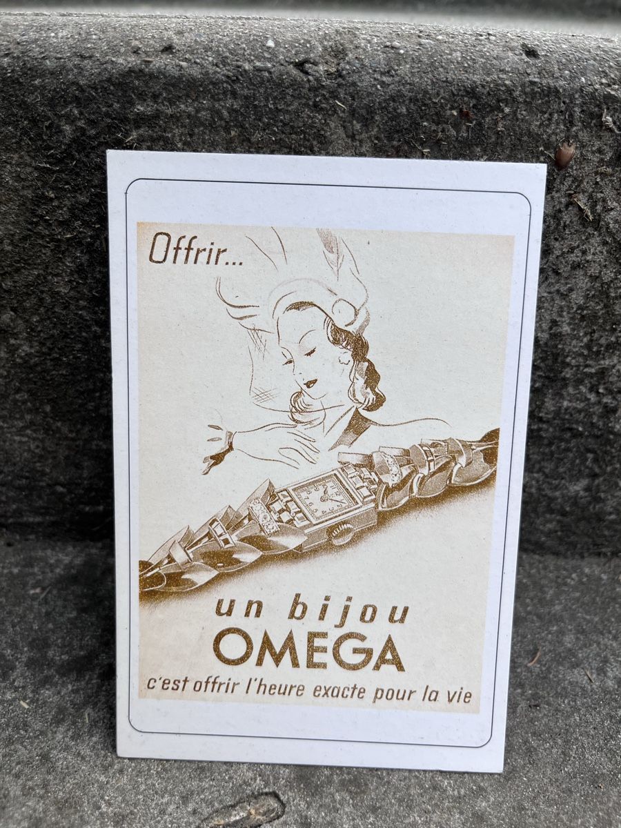 Cartes postales: Omega Werbe-Postkartenset 4 Stück – Neuf (Voir description) à Meinisberg par Berosos 2