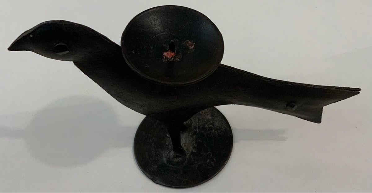 Portacandele: Oiseau bougeoirs en fer forgé – Usato da rolle venduto da Tontonjulot 4