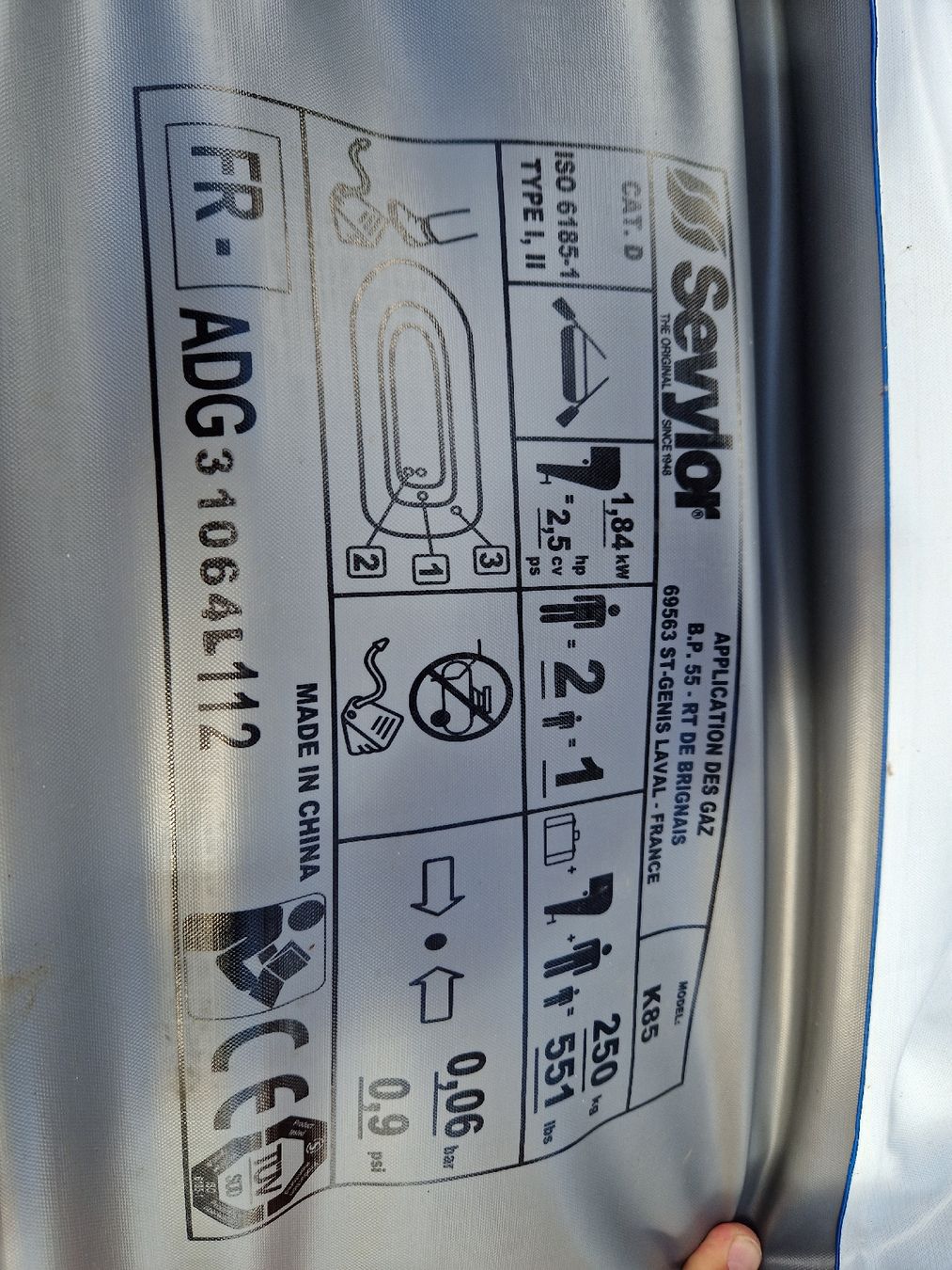 Barche: Paddelboot aufblasbar – Usato da Ruswil venduto da rf56 1