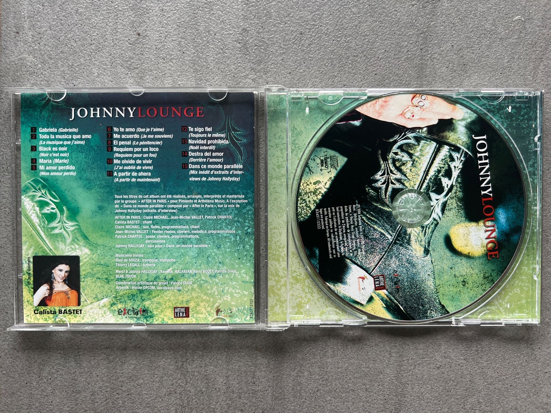 CD: Johnny Lounge, compilation lounge des chansons de Johnny hal – Usato da Bouveret venduto da Feelgoodtrading 2