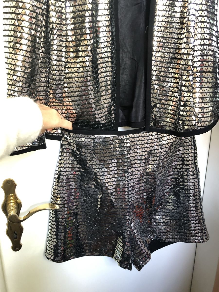Zara Completi: Glitzer Anzug Zweiteiler – Usato da Basel venduto da Kalleskaviar 2