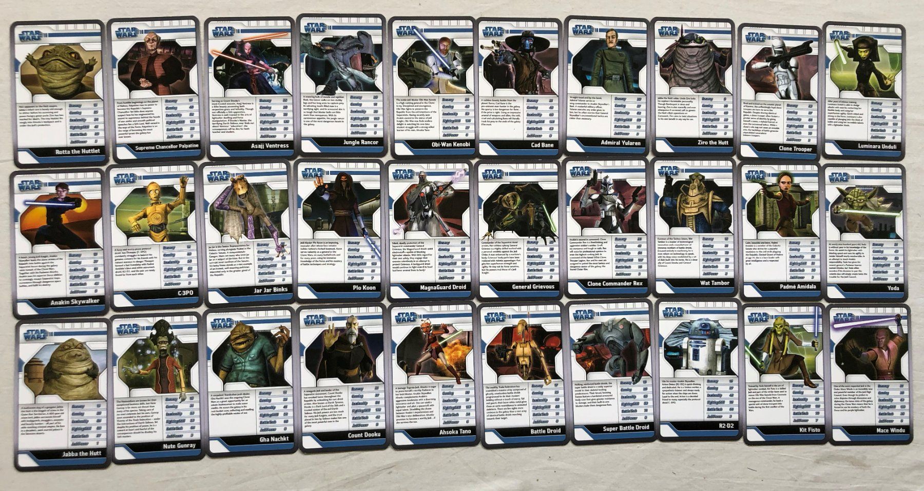Spiele: TOP TRUMPS - Quartett - STAR WARS - THE CLONE WARS – Gebraucht aus Schaffhausen von  1