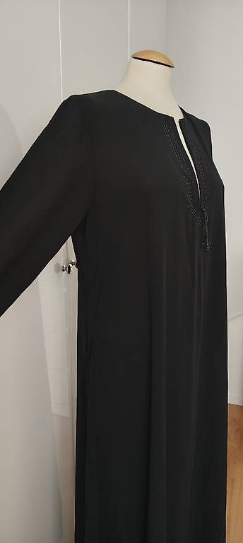 Vestiti: Kleid/Abaya schwarz mit Reissverschluss – Usato da Basel venduto da ukhtyy 1