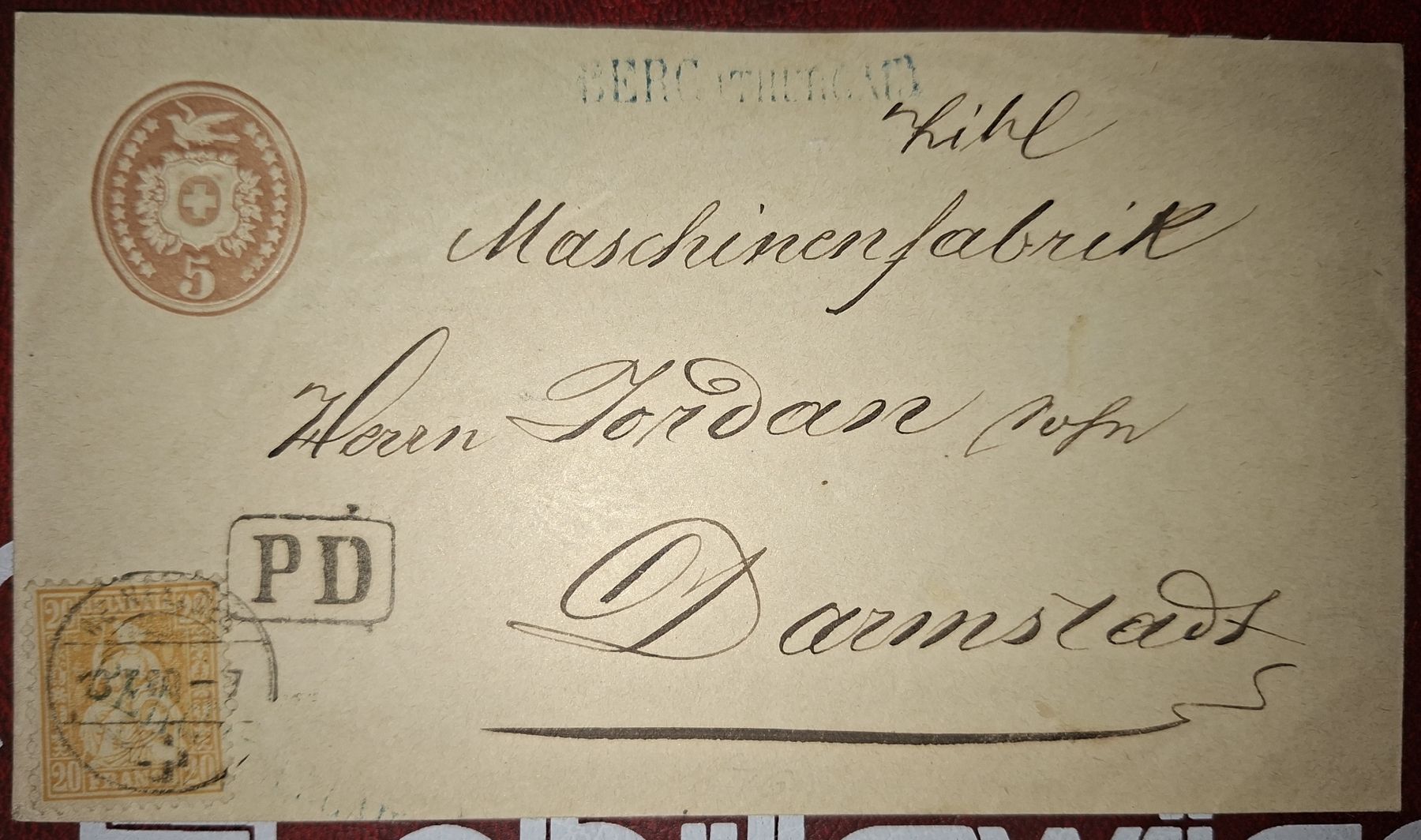 Tutti i francobolli: Sitzende Helvetia Nr.32 PD Weinfelden  – Usato da Balgach venduto da SIMEON27