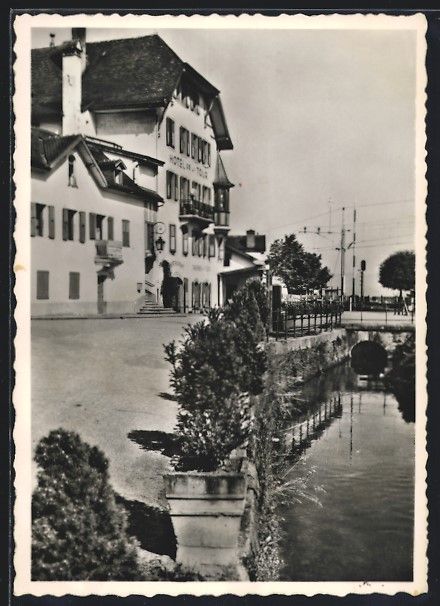 Cartoline postali: AK Bouveret, Hotel de la Tour – Usato da Berlin venduto da bartko-reher