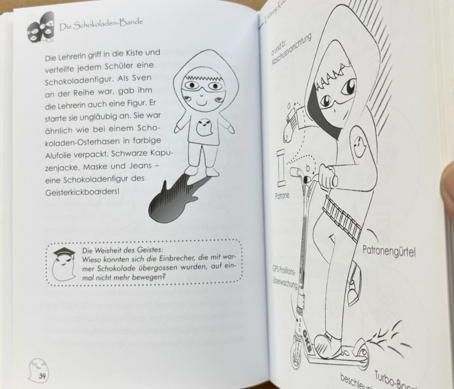 Libri: Der Geisterkickboarder auf der Jagd, Bd. 1 – Nuovo (secondo la descrizione) da Sarnen venduto da Livres 4