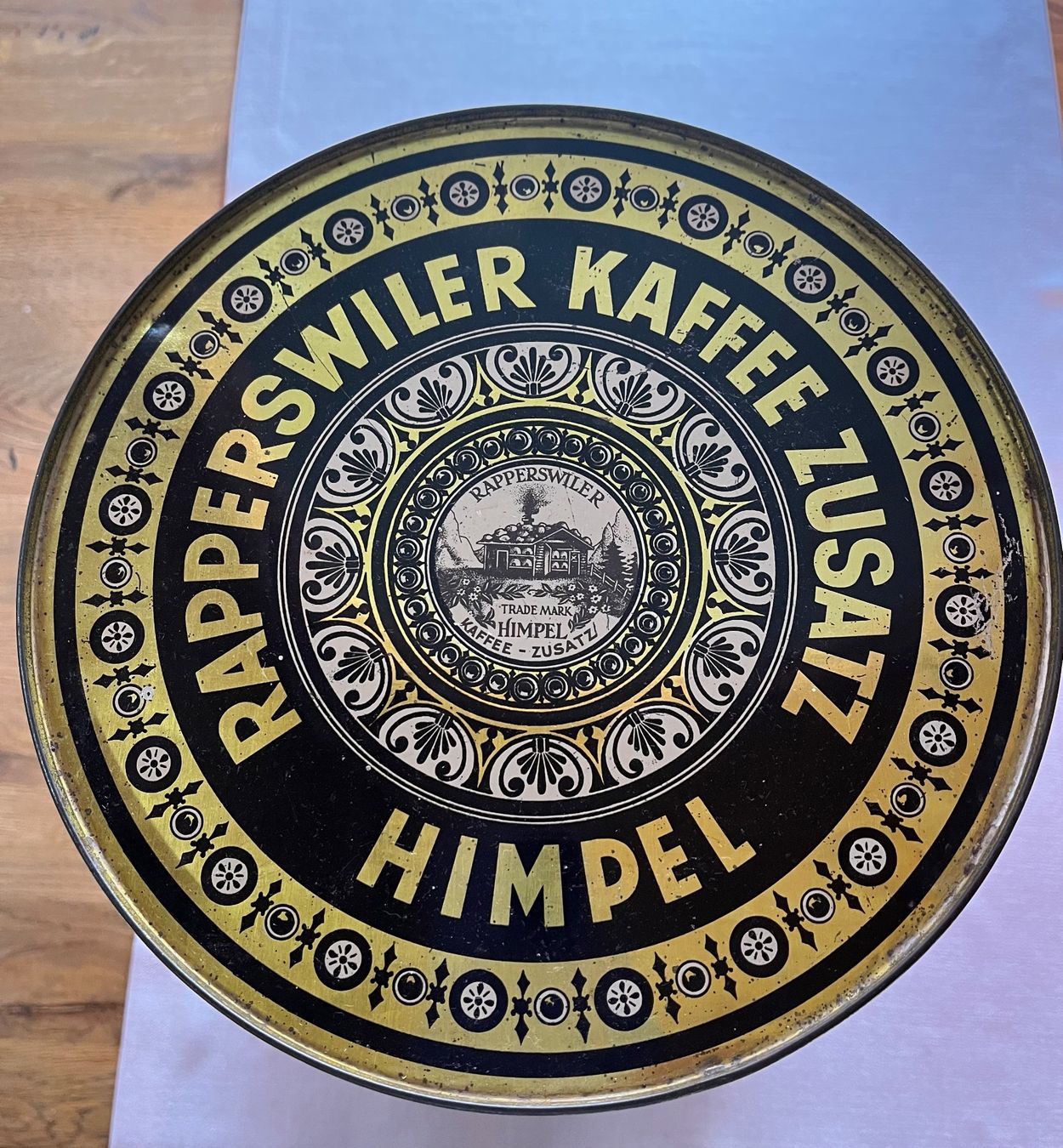 Contenitori & Simili: Antike Blechdose für Kaffe – Usato da Roggwil TG venduto da Jolivon63 3