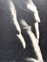 Omar Galliani, Weiblicher Akt, Originale Vintage-Lithografie
