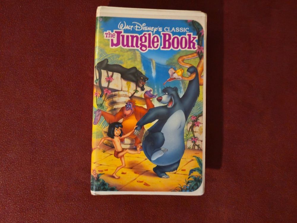 Black Diamond Walt Disney VHS Kassette - The Jungle Book (Gebraucht) in ...