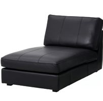 Ikea Kivik méridienne noir