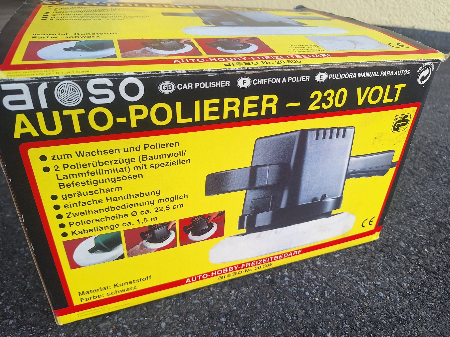 Elettrodomestici da cucina: Aroso Auto-Polierer 230 Volt mit OVP – Usato da Lachen SZ venduto da arm_88pw 2
