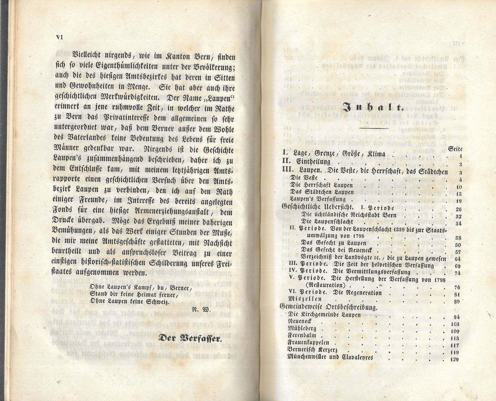 Bücher: Der Amtsbezirk Laupen 1840 – Gebraucht aus Bern von Grindelwaldaus 1