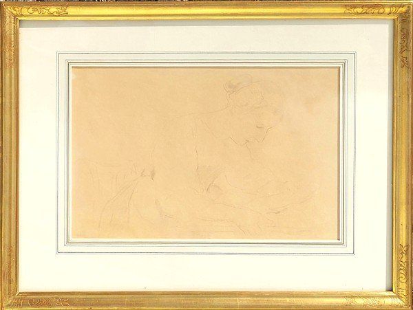 Gemälde: Albert Anker - Dessin non signé – Gebraucht aus Montmelon von canelle-12