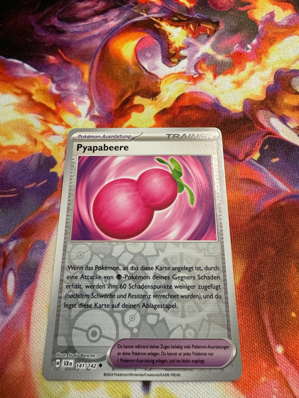 Pokémon Carte collezionabili: Pyapabeere (SCR 141) / Reverse Holo / Stellarkrone – Nuovo (secondo la descrizione) da Bülach venduto da CherryBlu