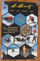 Plakat, St. Moritz, Original, Nater, 1974