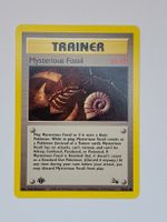 Pokémon Karte Mysterious Fossil 1. Edition Fossil Set