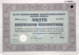 Elite-Diamantwerke AG, Siegmar-Schönau - 1942