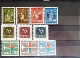 PORTUGAL: Des timbres neufs **/*, 1946–1965, 4 photos