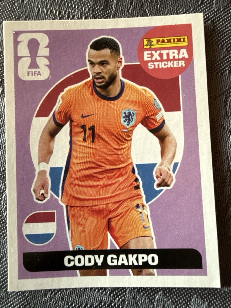 Panini Carte collezionabili: Panini Extra Sticker Cody Gakpo – Usato da Jona venduto da GeG001