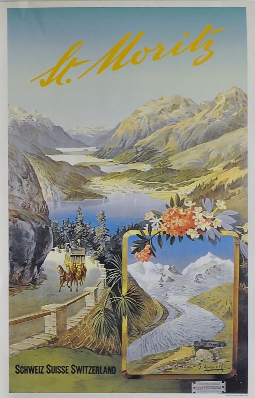 Foto & Immagini: St. Moritz Plakate, Reprints – Nuovo (secondo la descrizione) da Bern venduto da Vintage-Art-Poster 4