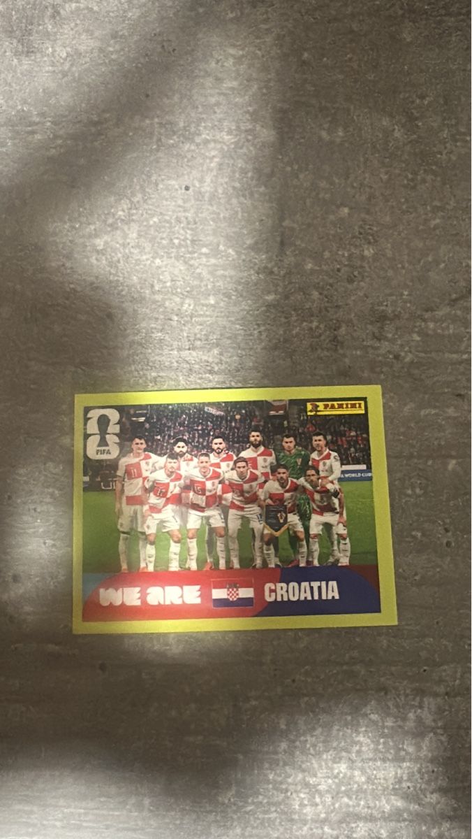 Panini Carte collezionabili: CRO 13 , FIFA WORLD CUP 2026 PANINI  – Nuovo (secondo la descrizione) da Frauenfeld venduto da 1PegPeg1