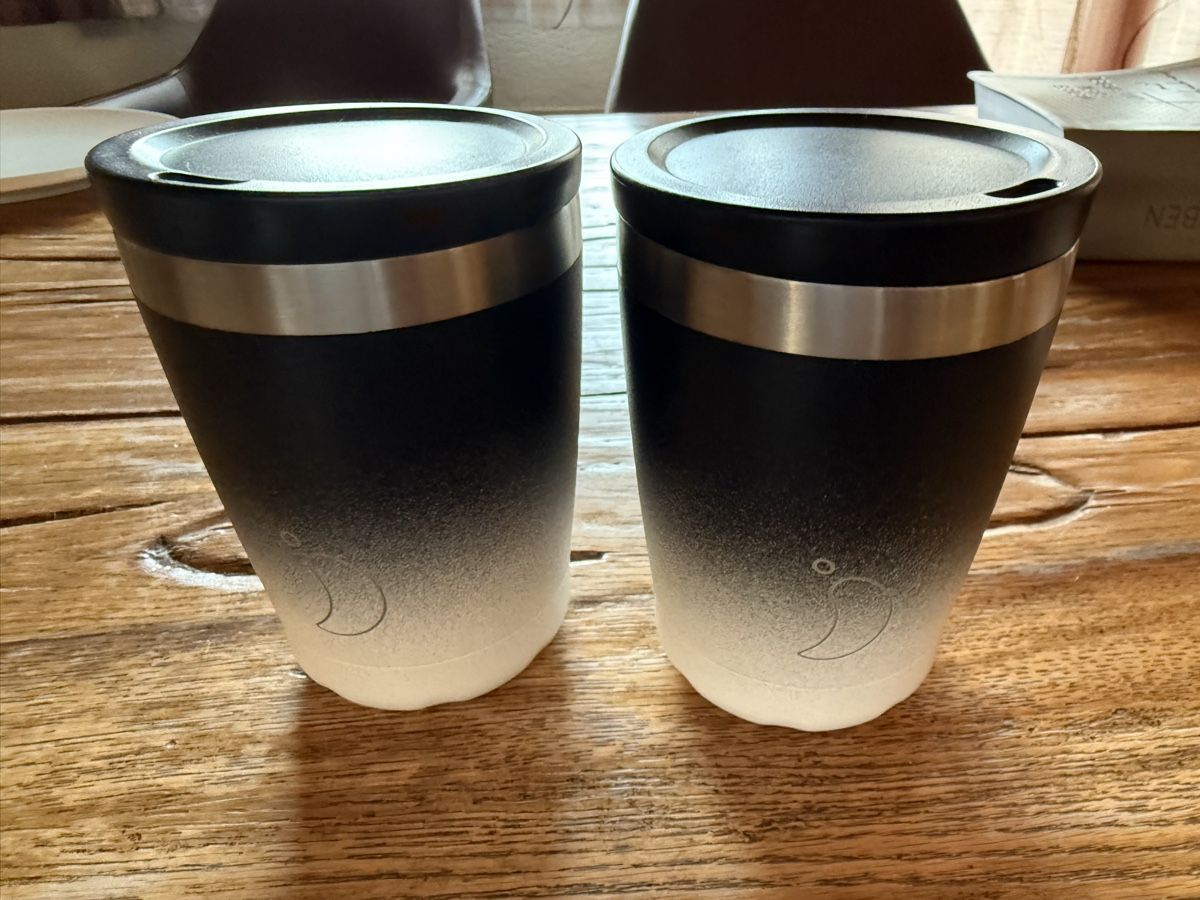 Gourdes & Thermos: Chilly‘s  Kaffe Thermo-Becher - oldversion – D'occasion à Niederscherli par ard_nas