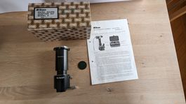 Nikon Mikroskopadapter mit F Anschluss